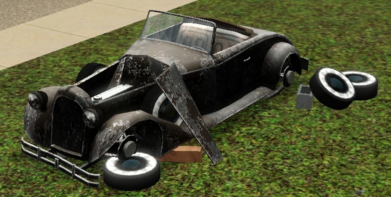 sims 3 classically cool fixer-upper car free download